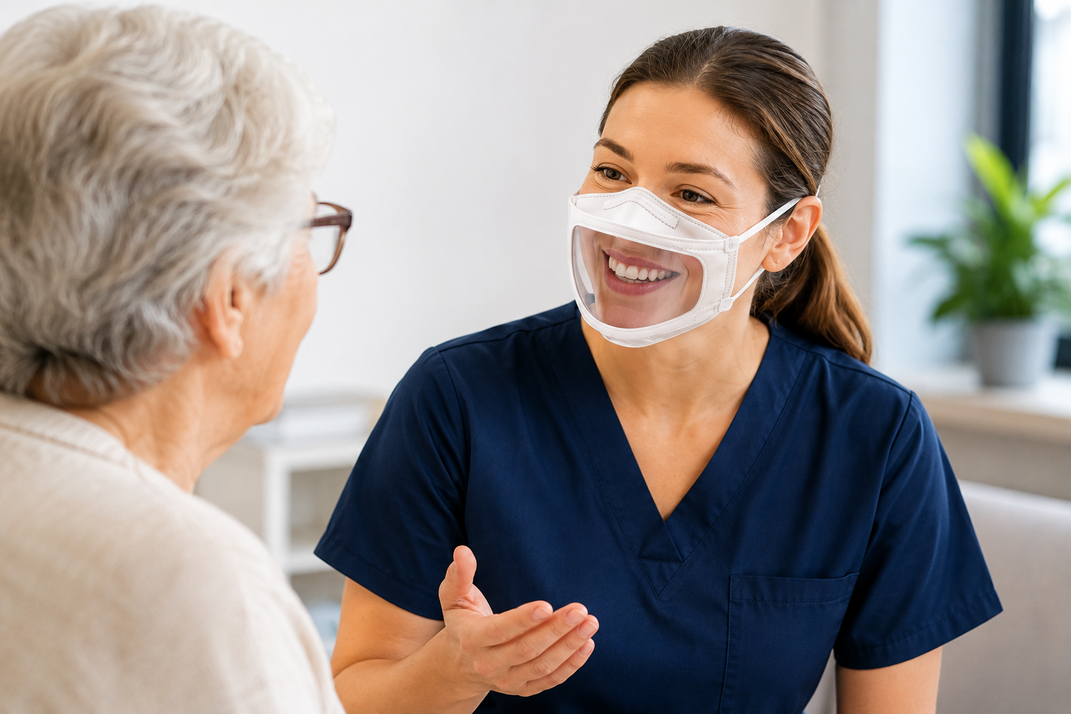 Transparent Masks and Clear Communication